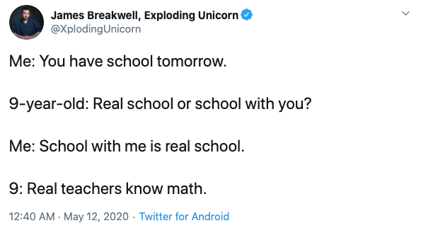 17 hilarious tweets from parents saying just what we're all thinking math